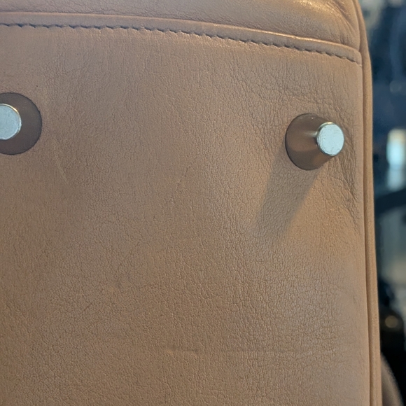 Coach Vintage Bonnie Britian Tan Legency Zip Satchel - Picture 11 of 16